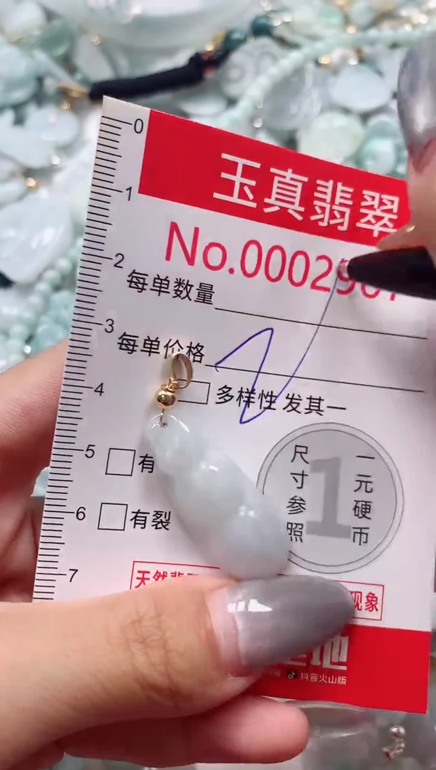 吊坠(不含链)未镶嵌翡翠2907
