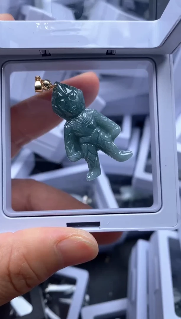 【闪购商品】翡翠吊坠(不含链)未镶嵌39938