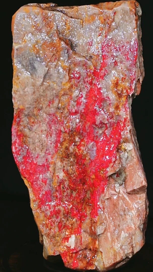 昌化石中****長昌化鸡血石