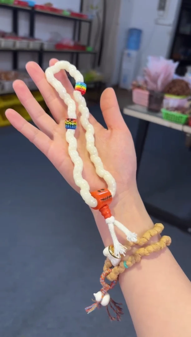 吊坠菩提根/象牙果 菩提大肠【彩虹糖】