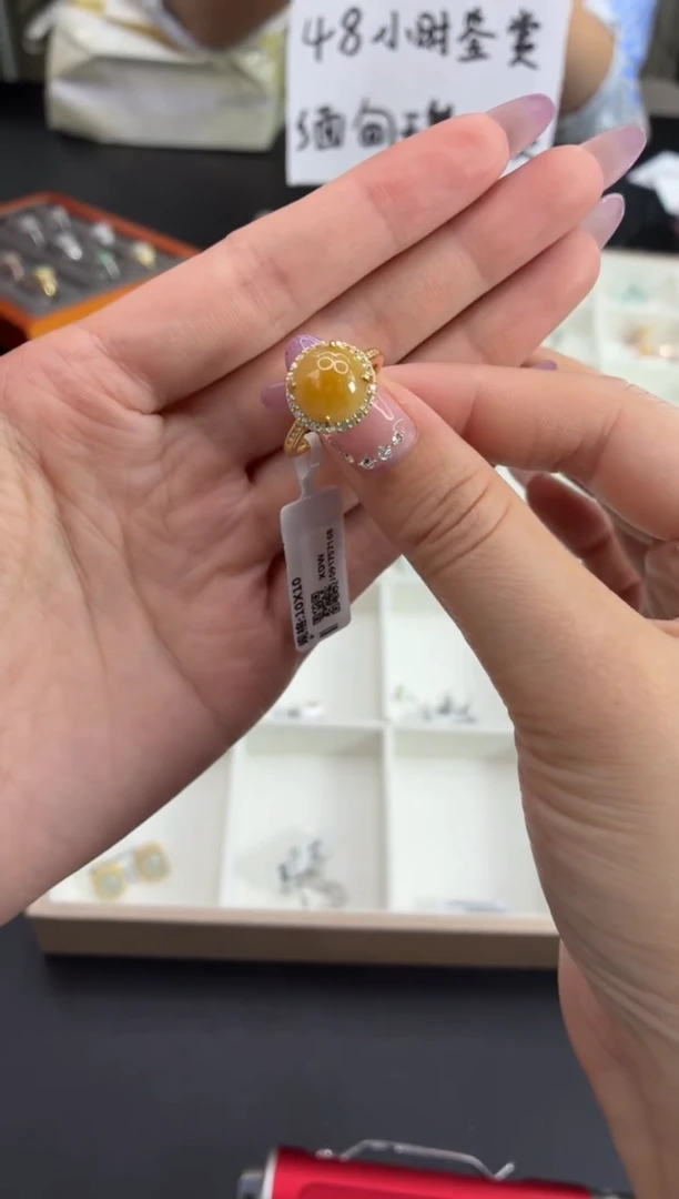 银S925镶嵌戒指翡翠111111