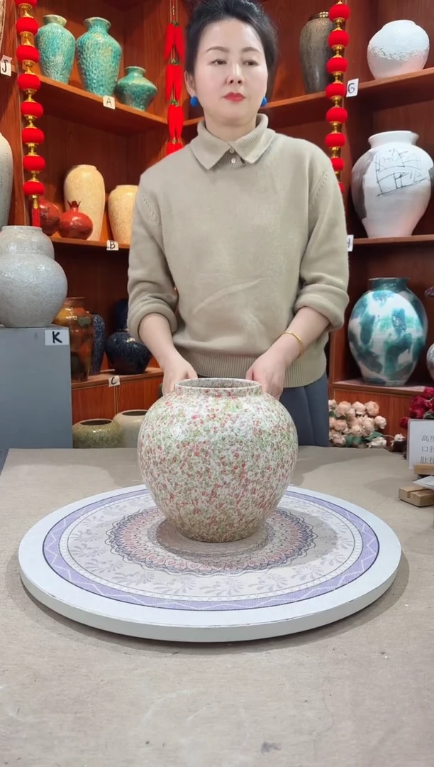 【闪购商品】瓶绿野仙踪 小号 精品陶瓷花瓶 无花