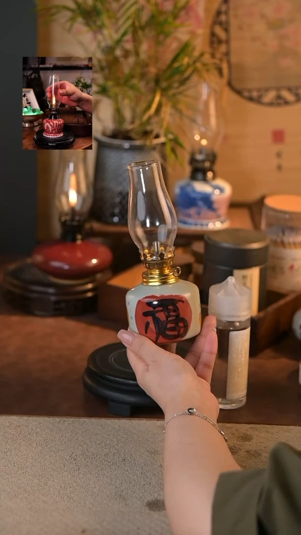 景德镇陶瓷香薰灯摆件
