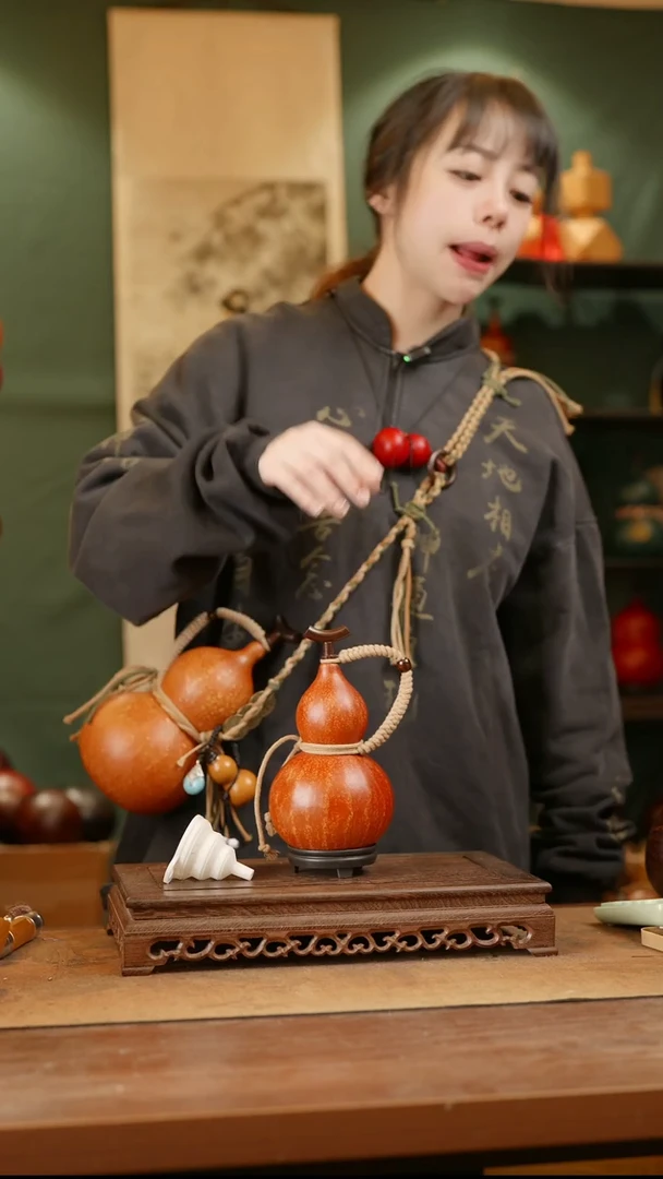 6号精品天然大漆酒葫芦一物一拍~