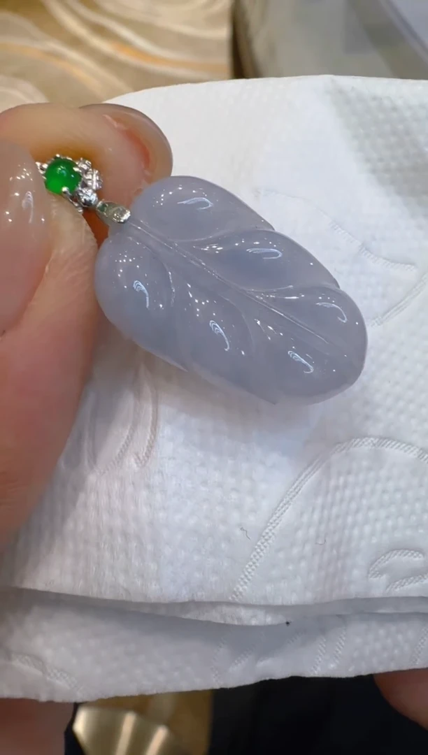 吊坠(不含链)18K金镶嵌翡翠多样性团购发一件