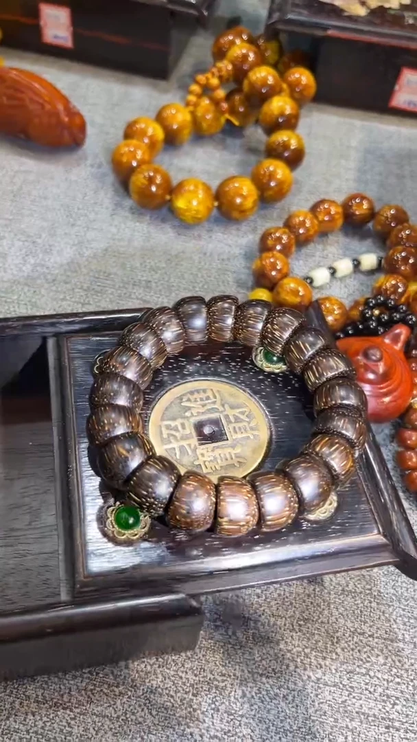 木cx金星沉腕珠带推拉盒