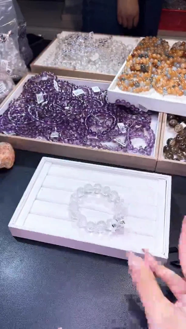 /未镶嵌水晶原矿白阿塞14mm+