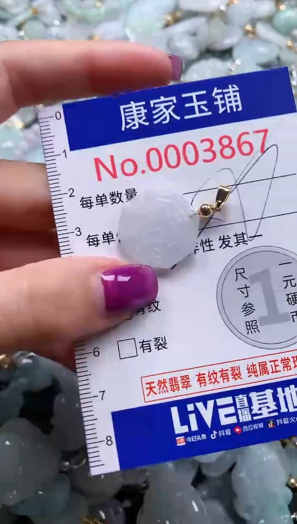颈饰未镶嵌翡翠3867