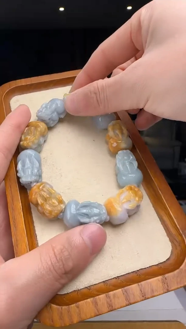 【闪购商品】翡翠手串未镶嵌DY@@WS1WX27177