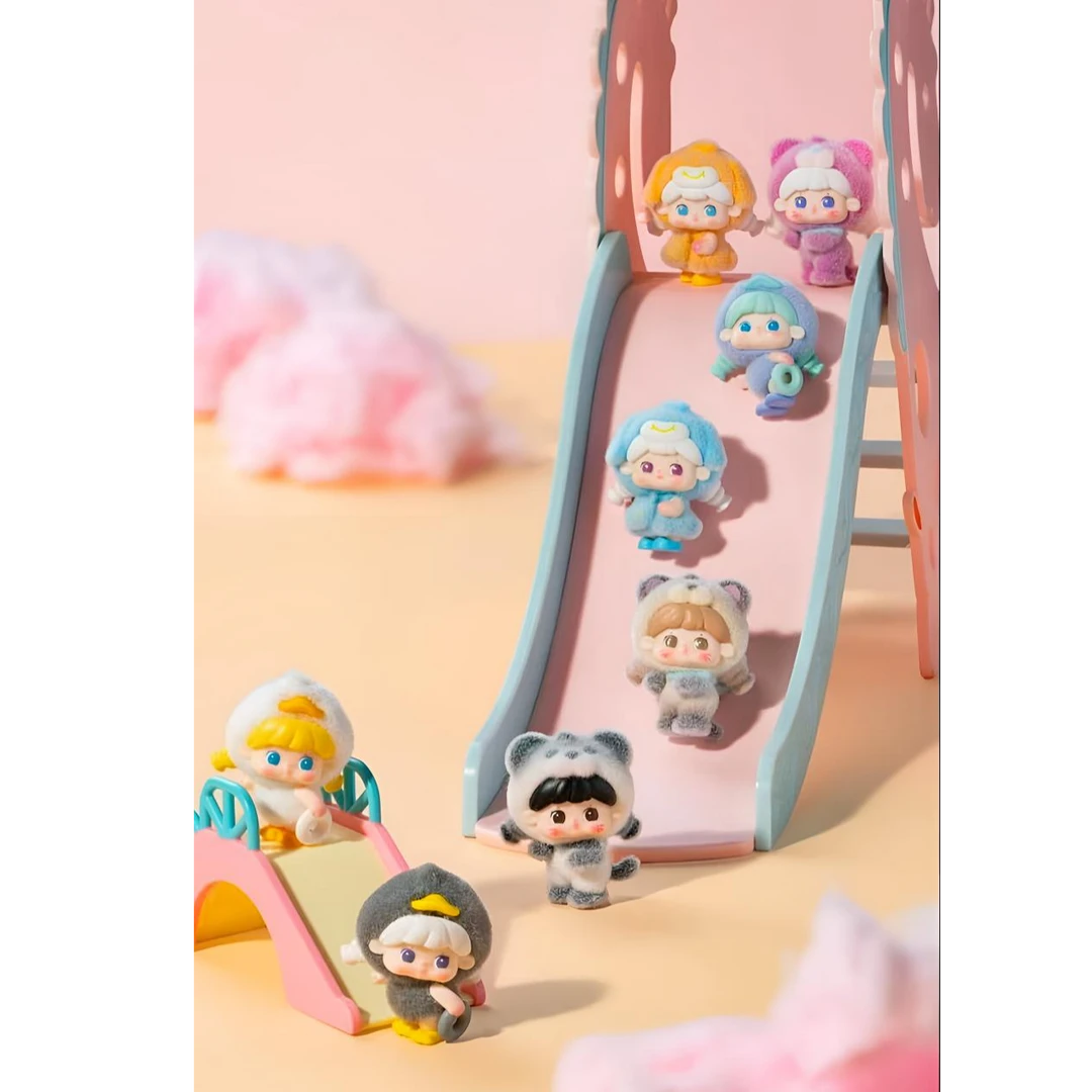 【拆盒】糖糖欢乐动物园系列萌粒 手办盲盒