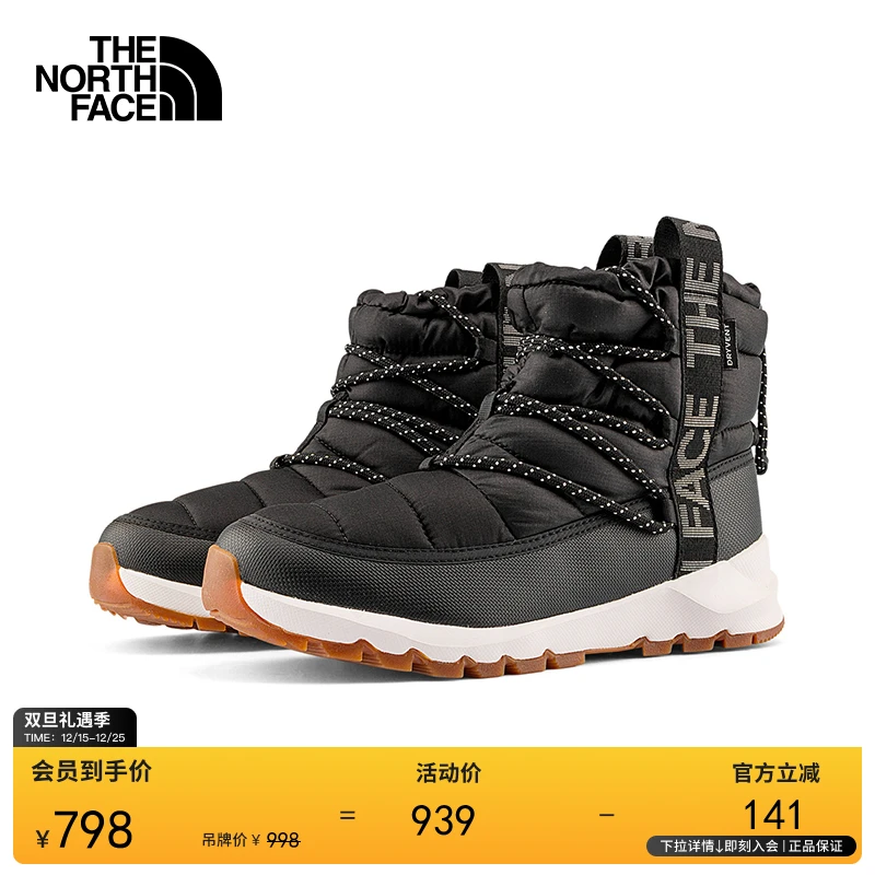 北面THERMOBALL保暖鞋女防水中帮轻便抓地户外TheNorthFace|5LWD