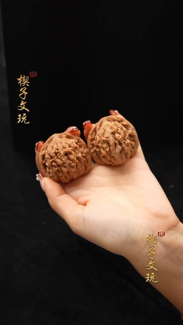 把件文玩核桃道**然飞楼40mm（张云飞四座楼）