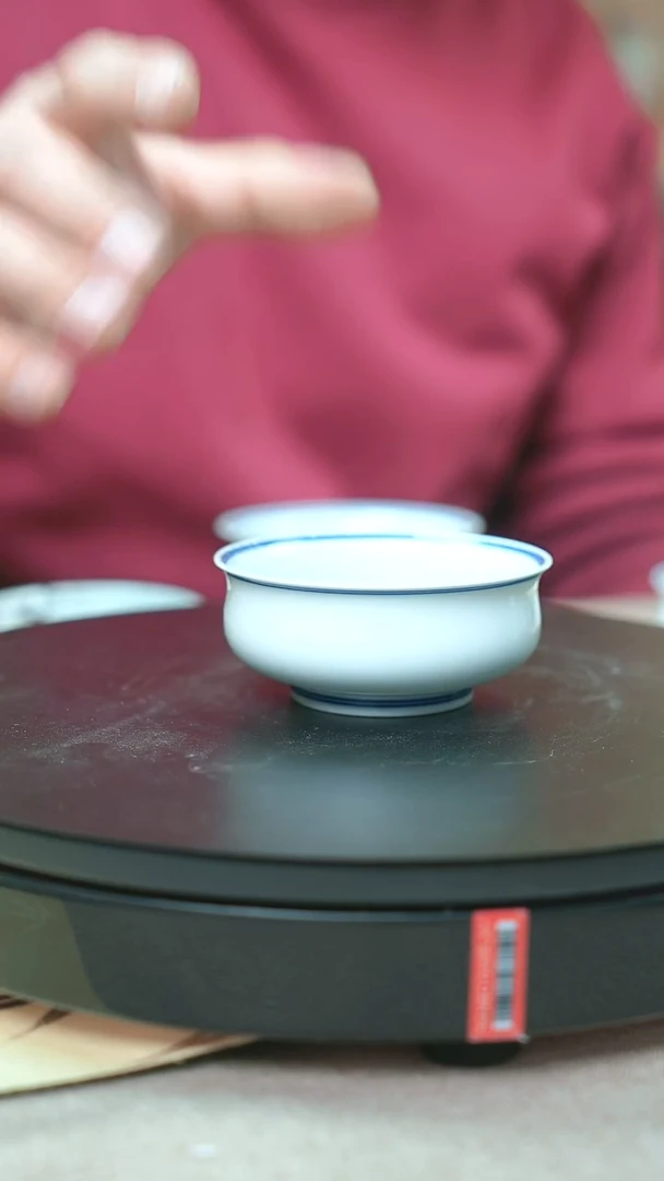 瓷片景德镇毛仔柴窑杯