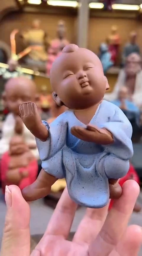 紫砂茶宠器闵茶宠摆件
