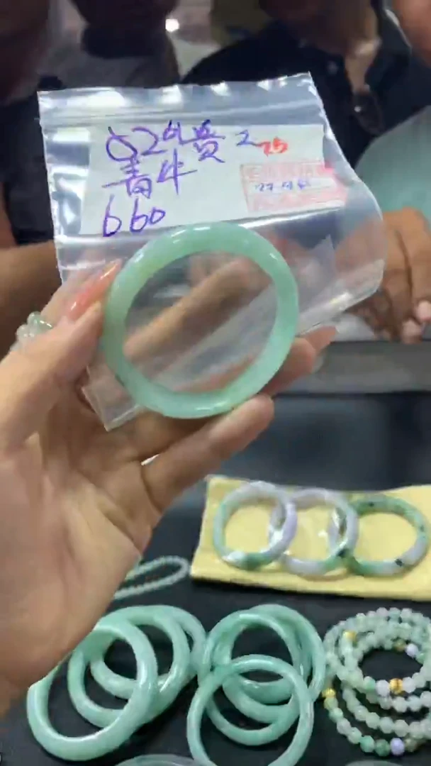 未镶嵌定制翡翠青*25毛货需精细抛光定制+多样性发1+660