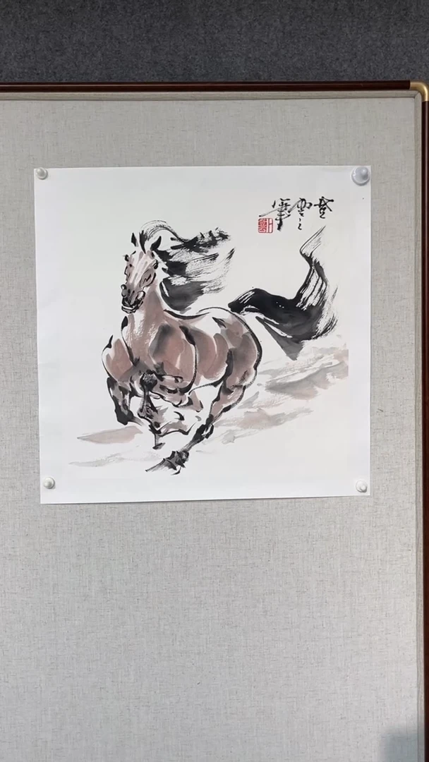 国画卜登云老师三尺斗方