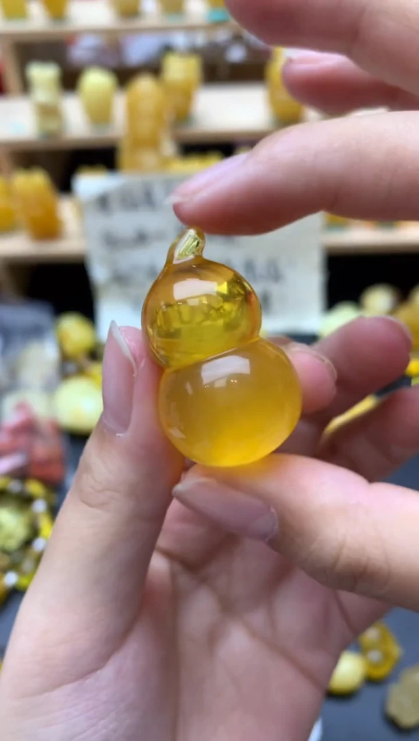 琥珀未镶嵌珠宝奇石063琥珀蜜蜡微瑕
