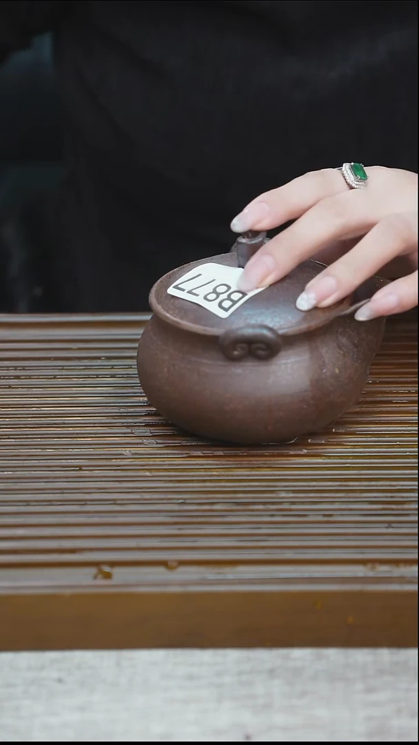 纯手工粗陶茶具每一只不一样