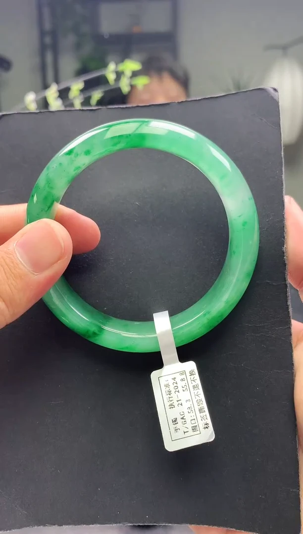 未镶嵌手镯石英质玉序号圈口58