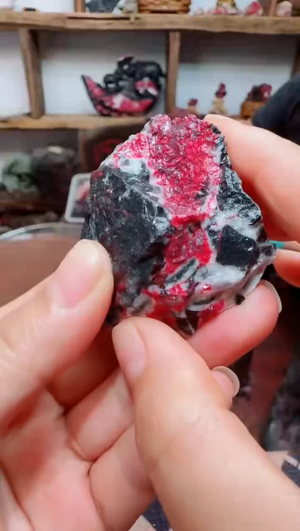 天然辰砂朱砂原矿石41