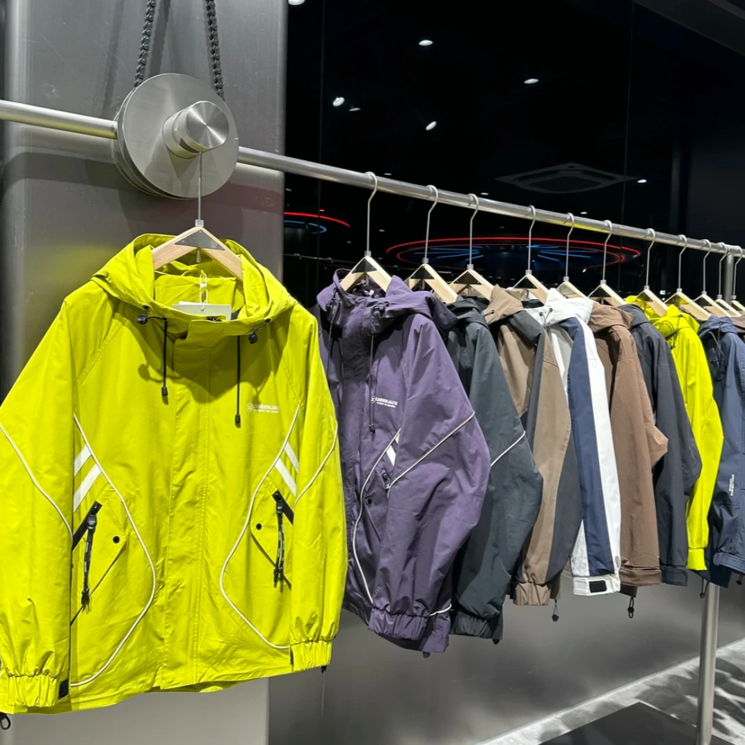 【068-078】专柜品质三防冲锋衣外套