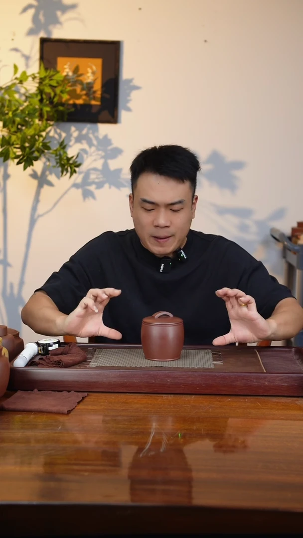 宜兴原矿紫砂茶叶罐