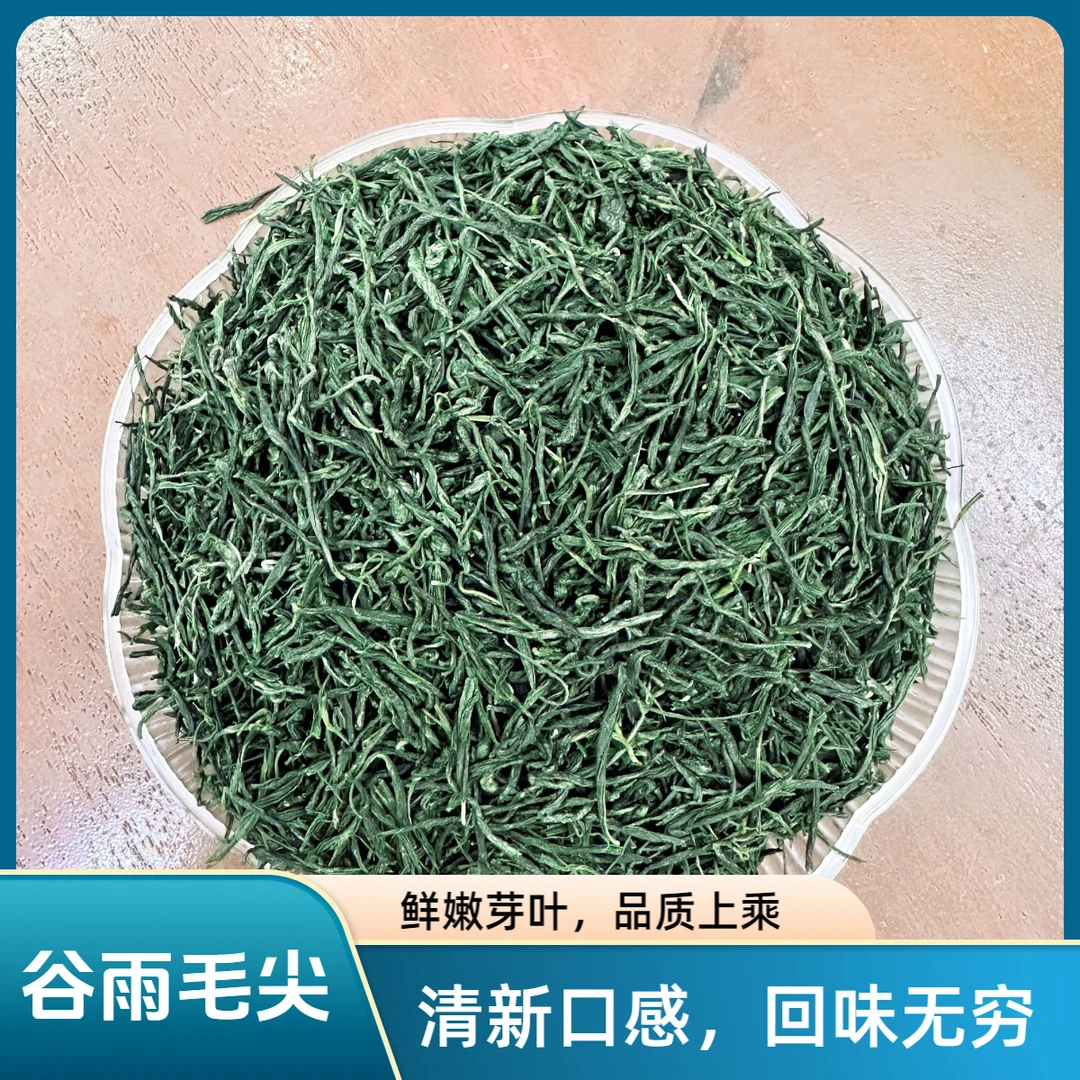 2025新茶谷雨采摘高山绿茶毛尖嫩芽浓香型春茶散茶叶耐泡回甘35号