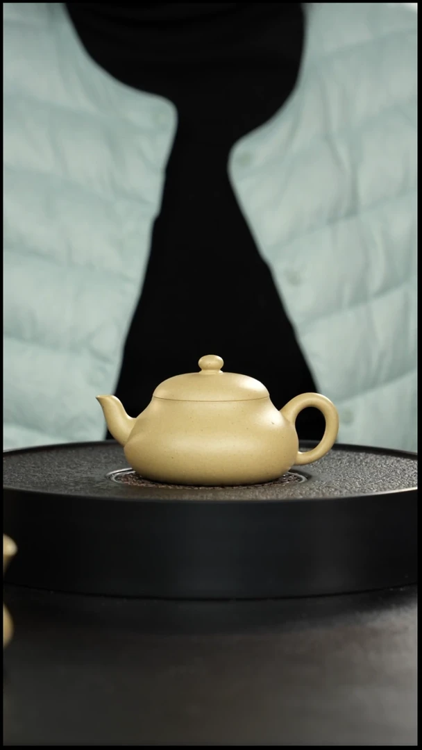 茶壶紫砂大水潭至纯梨皮君德140cc