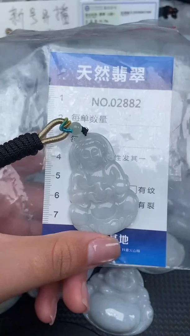 颈饰未镶嵌翡翠纯天然A货翡翠2882