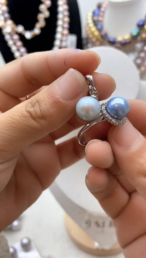 【闪购商品】淡水珍珠颈饰钛钢88
