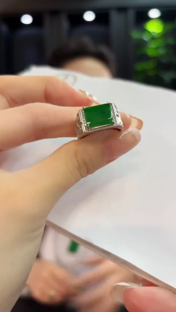 未镶嵌戒指翡翠 缅料A货/支持复检/一件