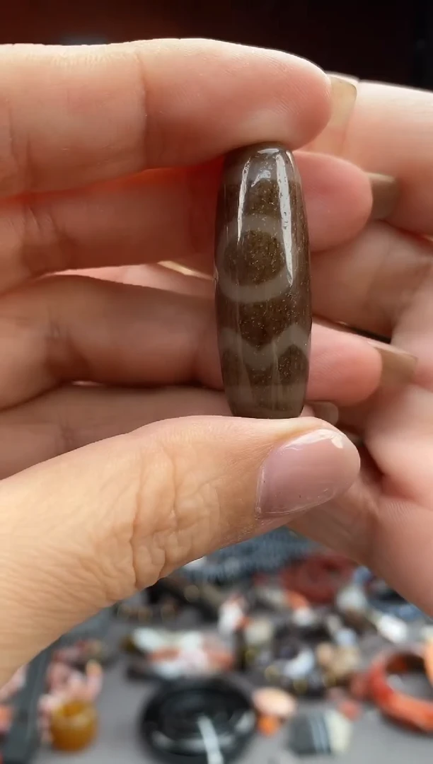 玛瑙/玉髓颈饰未镶嵌-0919-93 Y多样性发