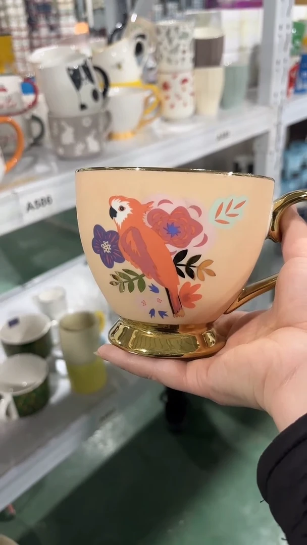 【闪购商品】家湖高温陶瓷杯 微瑕两个