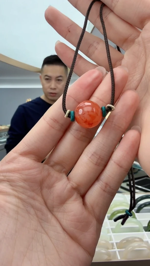 未镶嵌南红玛瑙挂件鱼*3