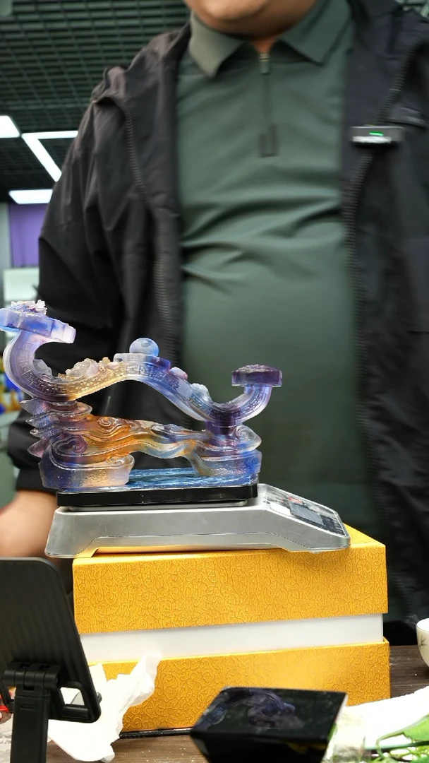 泥塑?***?古法琉璃摆件