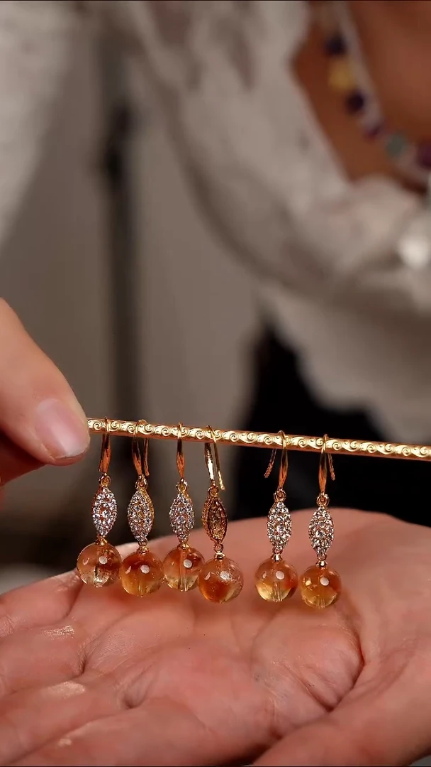 水晶摆件银S925镶嵌121