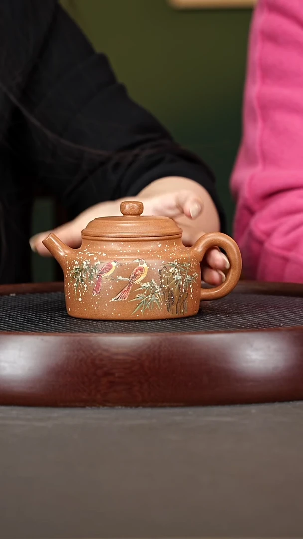 茶壶紫砂16ZXJ德钟 沉香泥260cc