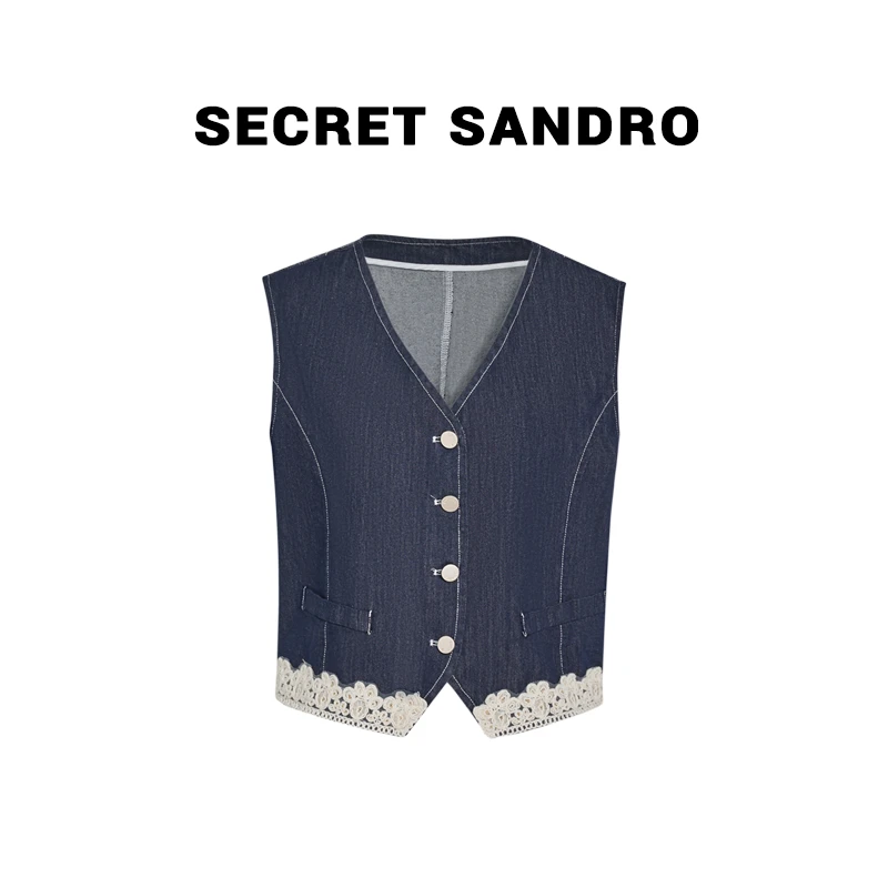 【艺术家】【多娜&Secret Sandro粉丝专享】马夹 G55213126N