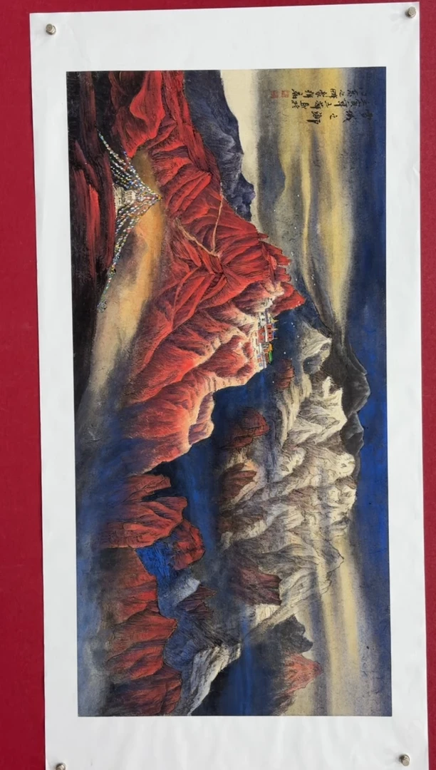 国画国画绘画山水花鸟