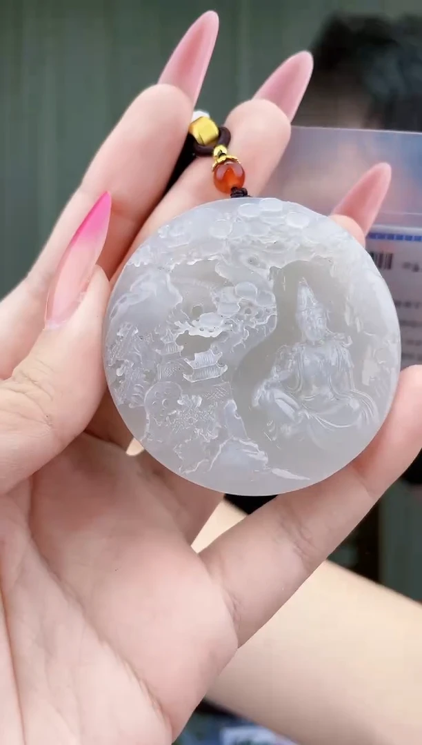 和田玉未镶嵌挂件拍一发一，多样性发货！