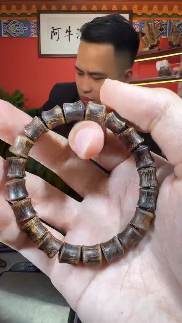 沉香手串S25芽庄树心油多样性发一