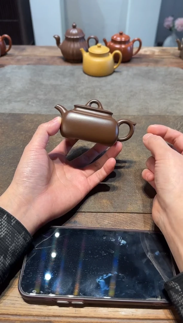 茶壶紫砂不*梅长四方 紫砂壶