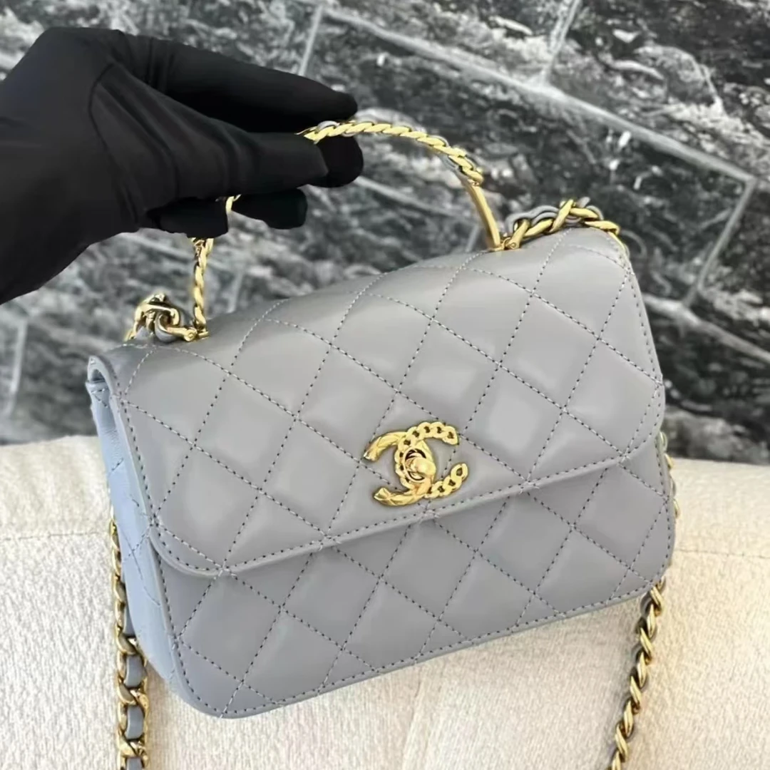 99新 Chanel/香奈儿 安洁利严选口盖包/BK0141871