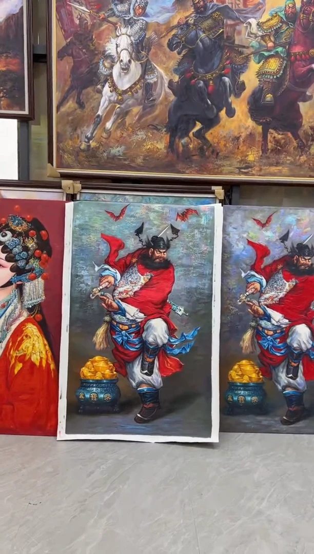 【闪购商品】书法定制 钟馗聚宝盆+朱砂