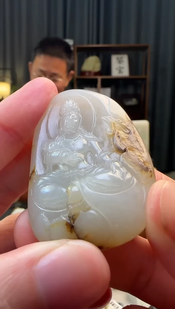 吊坠(不含链)未镶嵌和田玉挂件