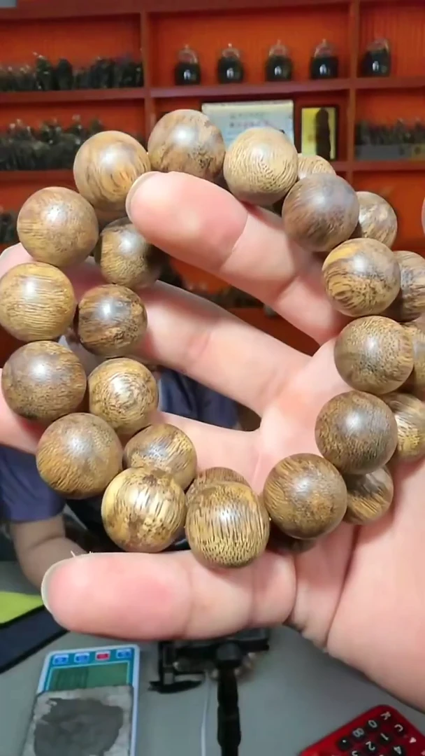 沉香手串71号花珠沉水1.7多样性发一