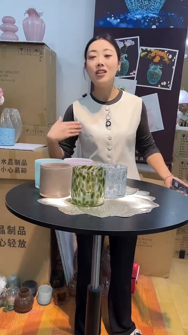简与花瓶不带花早-6随机一个