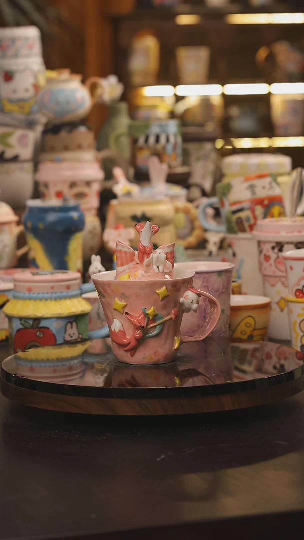 景德镇釉下彩绘设计师款式陶瓷