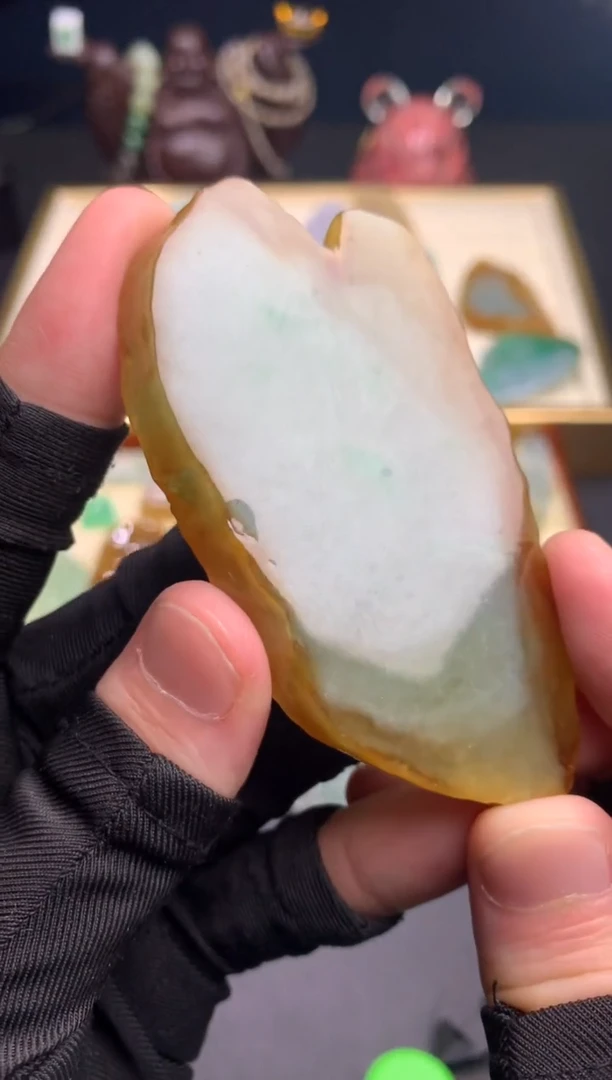 未镶嵌定制翡翠天然翡翠裸石（包工）