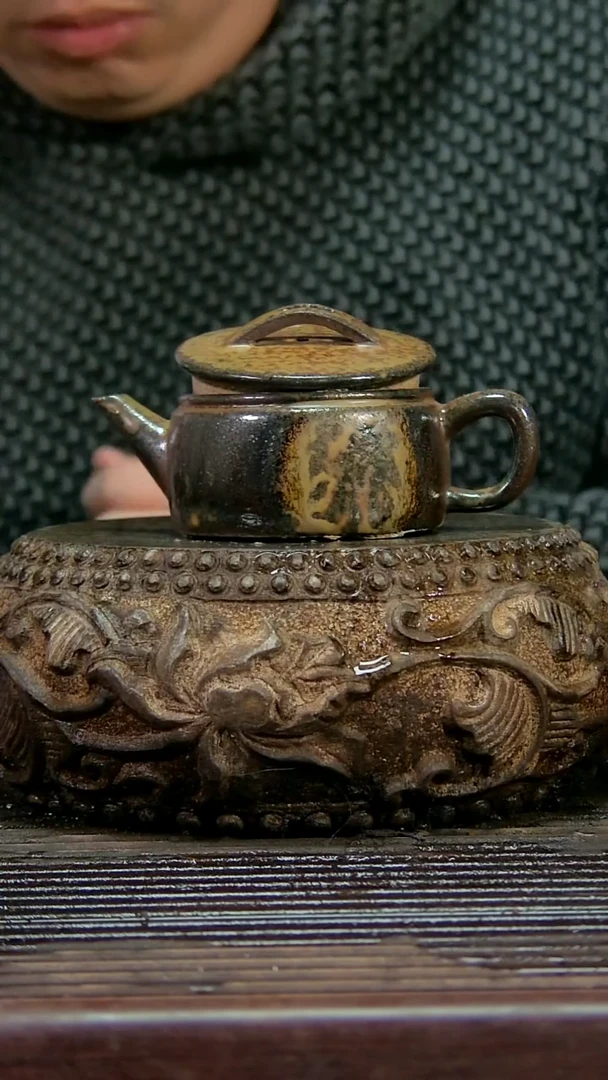 茶壶紫砂汉瓦 容量150